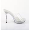 Fabulicious - COCKTAIL501RSI Mules with heel - Transparent/White Product image